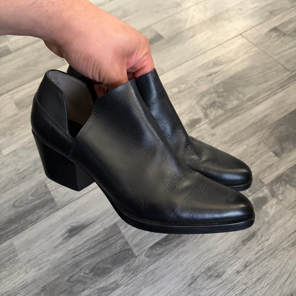 3.1 Phillip Lim Black Leather Ankle Boots